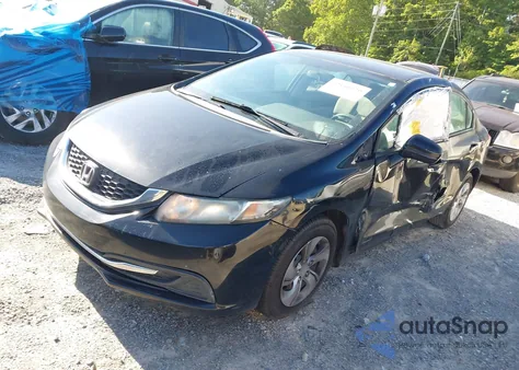 2014 Honda Civic Lx из США, поврежденный, VIN 2HGFB2F53EH558187